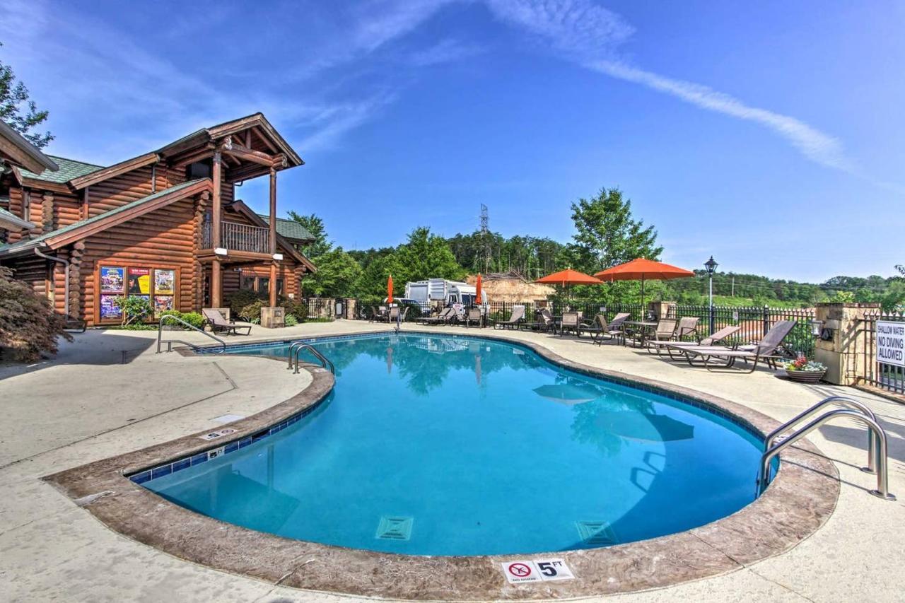 Great Wolf Cabin In Pigeon Forge! Villa Ngoại thất bức ảnh